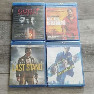 4 Blu-Ray Movies